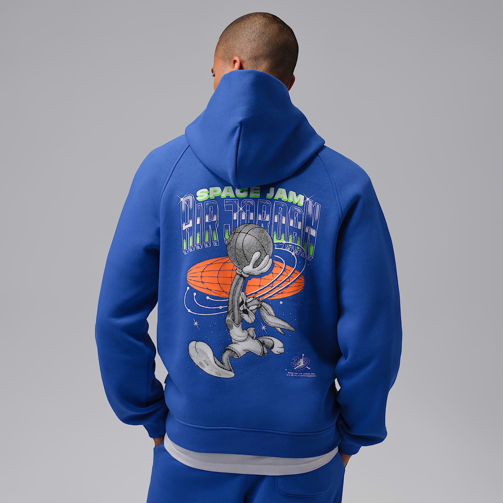 Jordan Brooklyn Space Jam Men's Fleece Pullover Hoodie. Nike.com